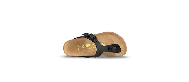 Gizeh Birkenstock Birko-flor Regular Detske Čierne | SK 423YXF